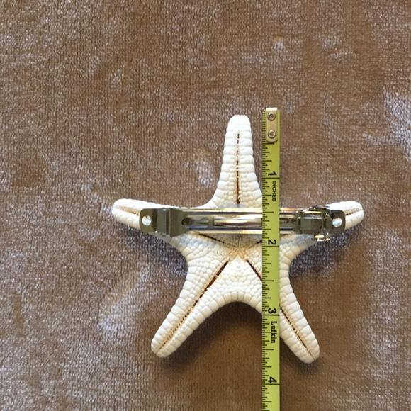 HAND MADE STARFISH HAIR PIECE - Picture 4 of 4